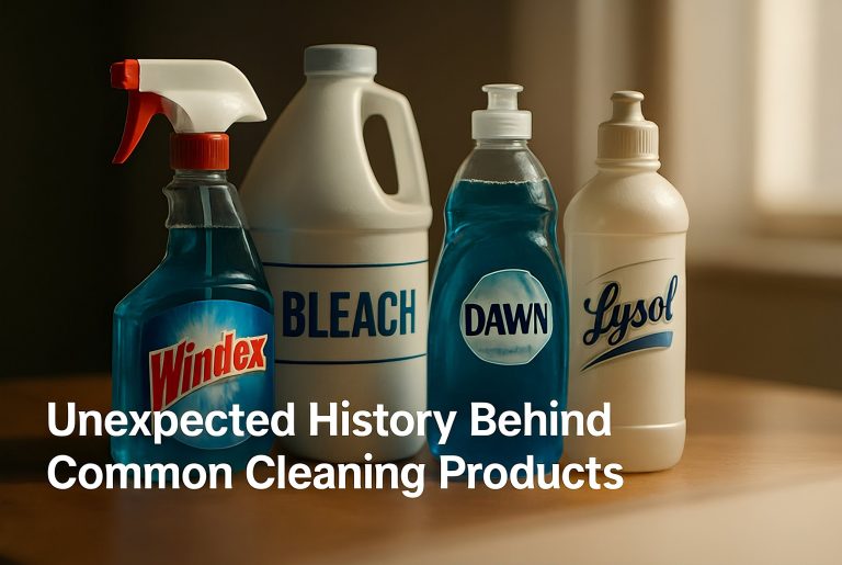 Unexpected History Behind Common Cleaning Products